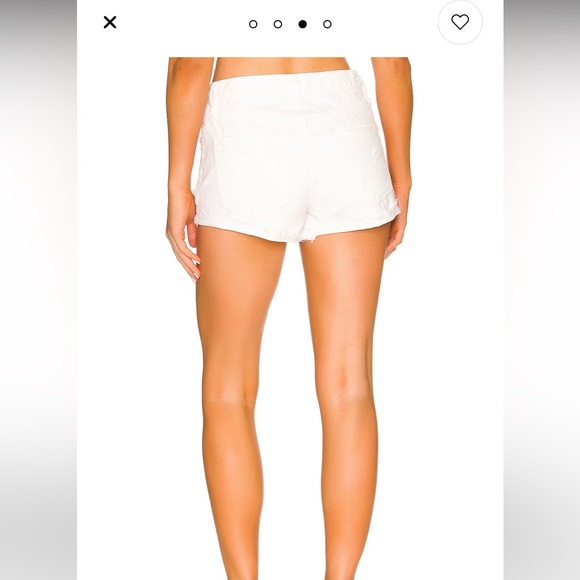 Free people white Jean cutoff shorts - Picture 5 of 5